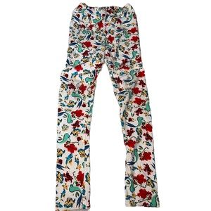 LulaRoe Kids L/XL Disney’s The Little Mermaid Leggings